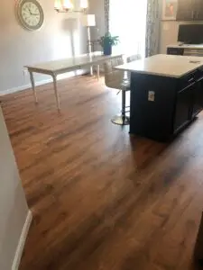 Kitchen LVP Flooring Project in Cottleville
