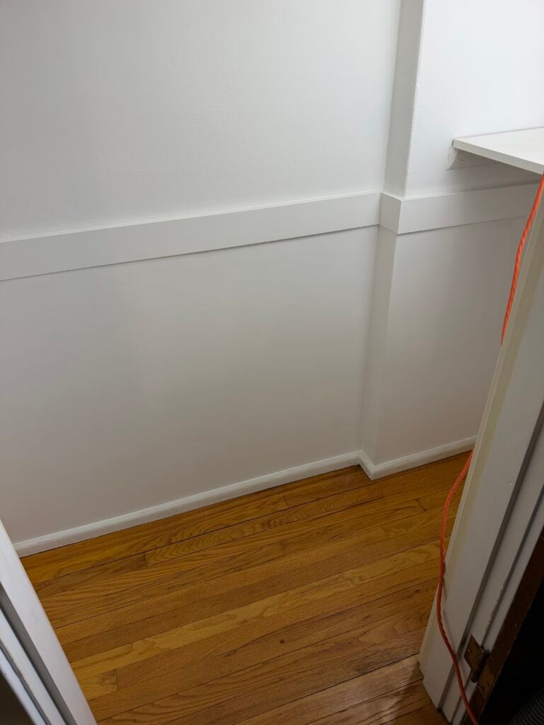 Plaster Repair & Patching in Webster Groves — paint repaired area