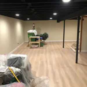 Basement Flooring Replacement in Ballwin