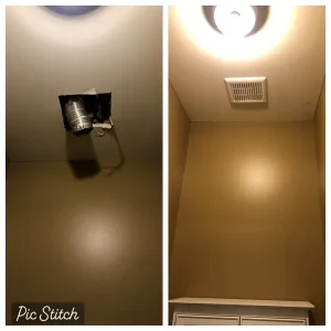 Bathroom Exhaust Fan Replacement in Chesterfield