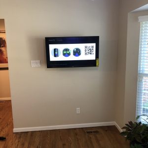 TV Mounting and Electrical Outlet Installation in Chesterfield