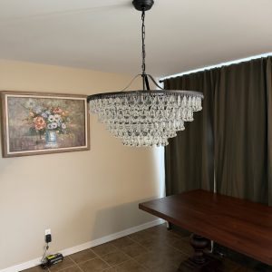 Chandelier Installation in Ballwin